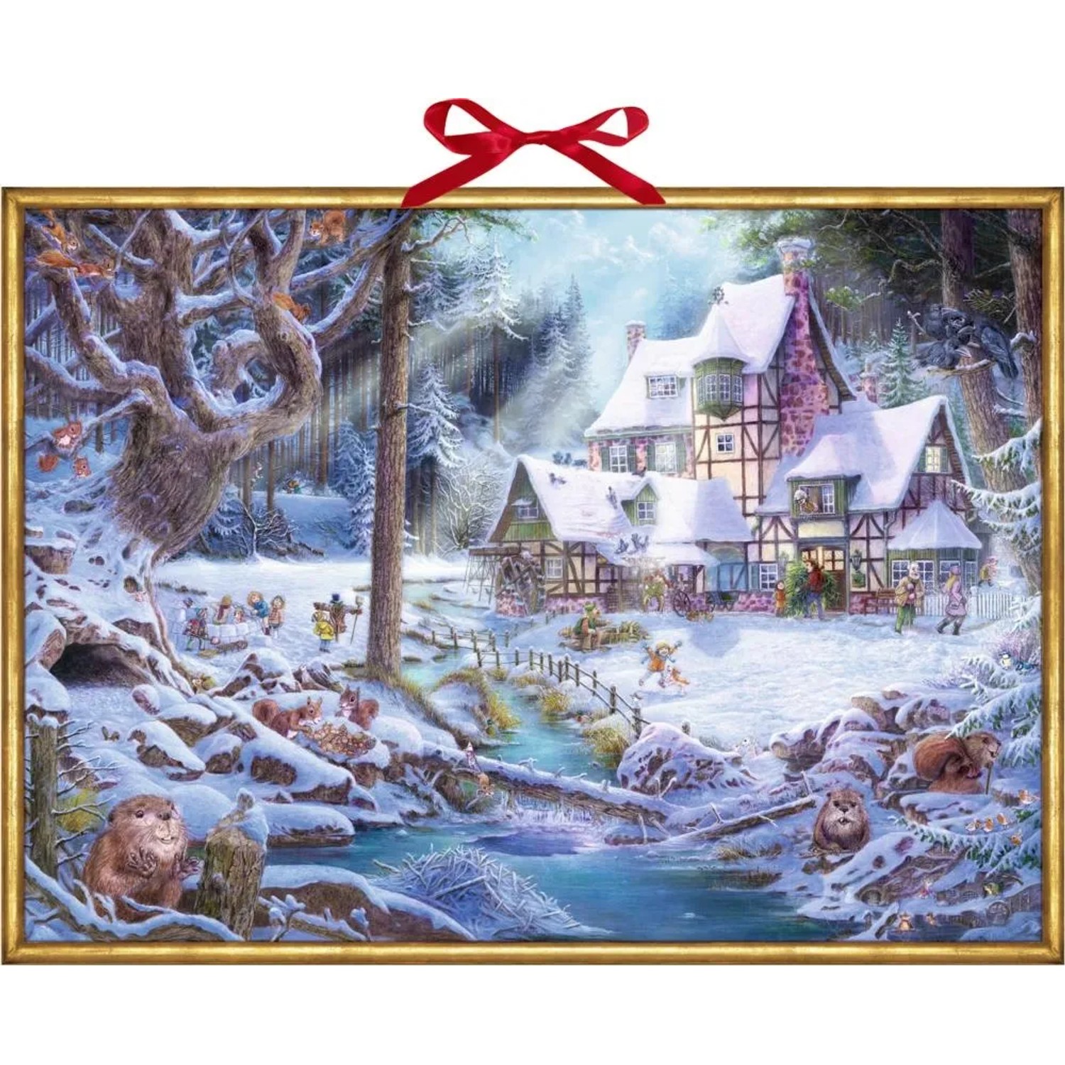 Wandkalender - Weihnachten auf dem Mühlenhof