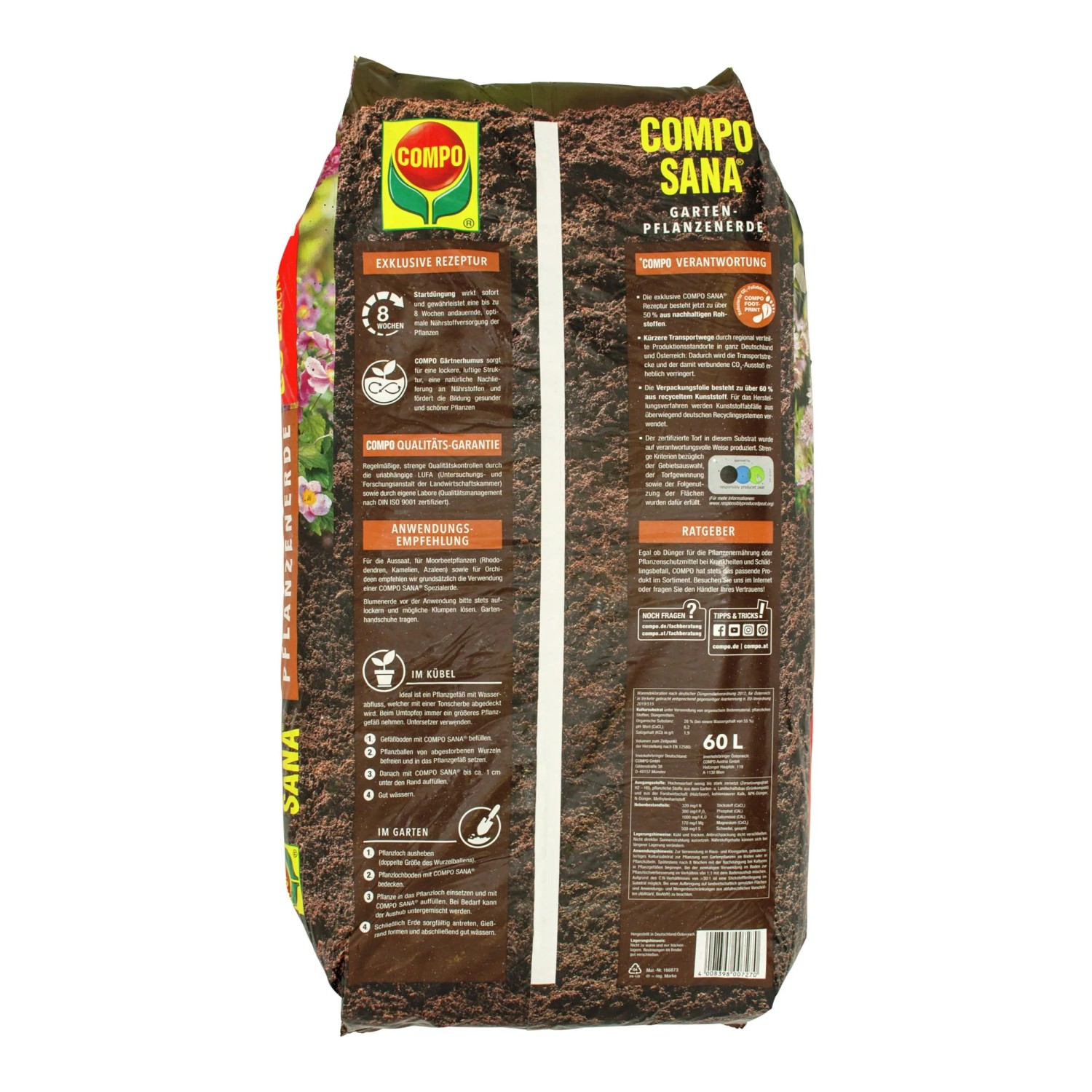 Compo Sana Pflanzenerde 60 l kaufen bei OBI
