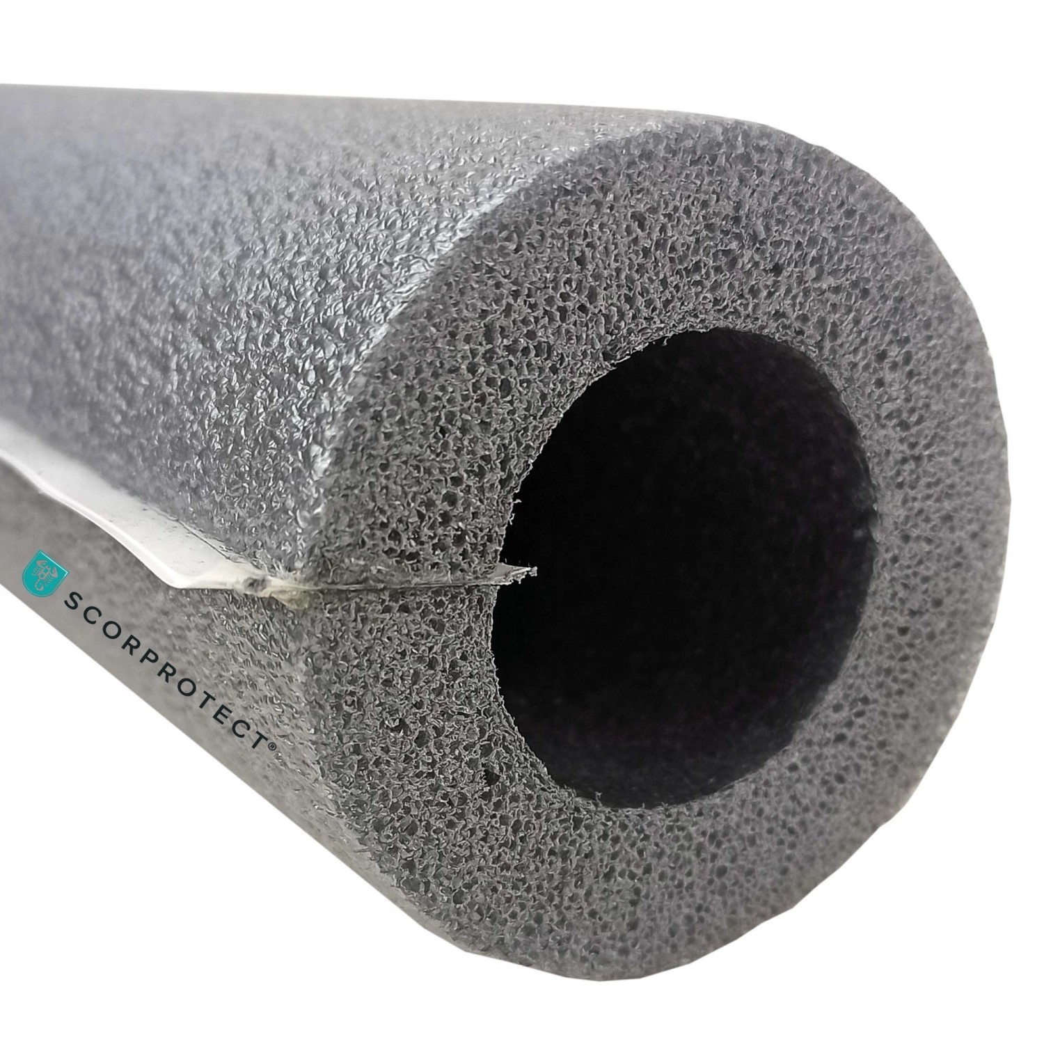 Scorprotect Graue PE Rohrisolierung Selbstklebend 28 X 13 X 1 Meter günstig online kaufen
