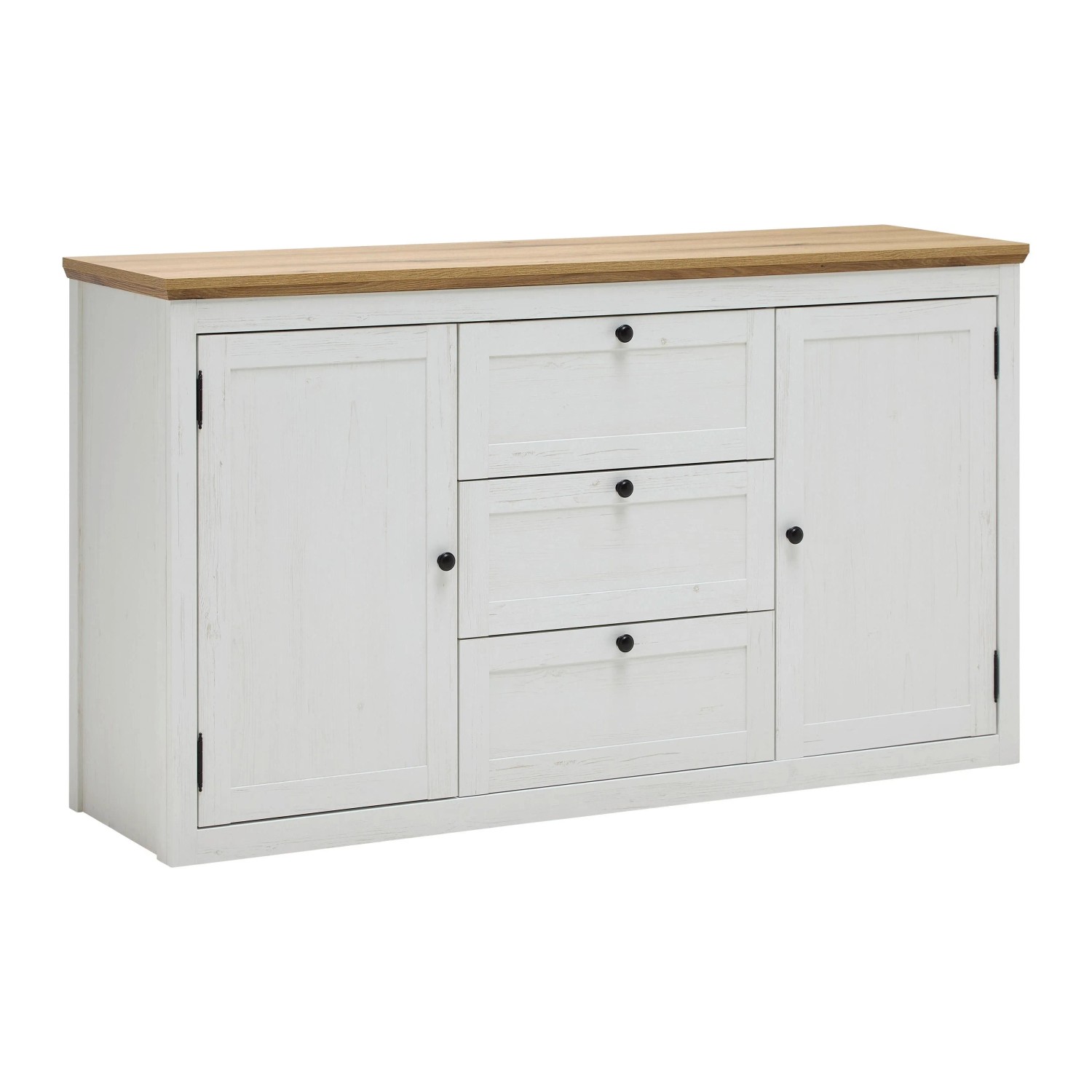 Mömax Sideboard Korsika Eichefarben/Weiß