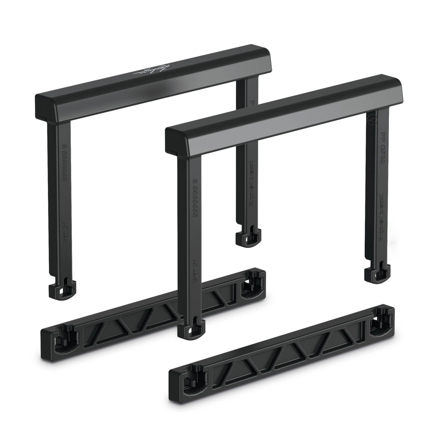 Lechuza® Griffe Set Cubico 22 und Balconera 50 und 80
