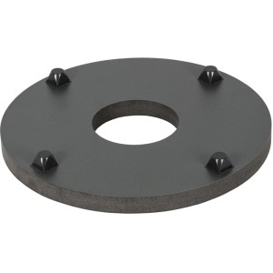 Pflanzwerk Pflanzenroller, ultraflach, Ø 28cm, mit Rollen. Untersetzer für Pflanzkübel.