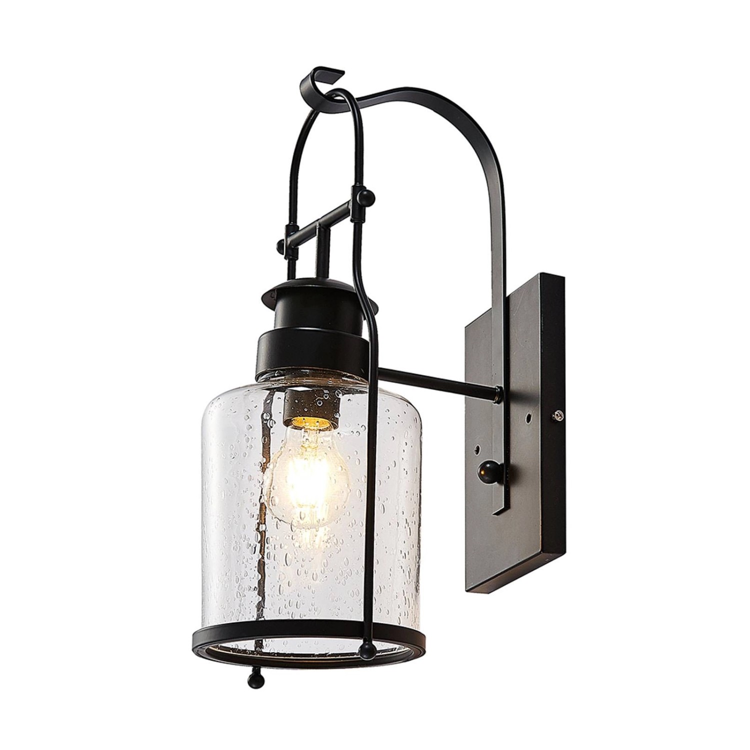 Lindby Wandleuchte Wandlampe Innen Laterne Rozalie 9624813 Retro Vintage An günstig online kaufen