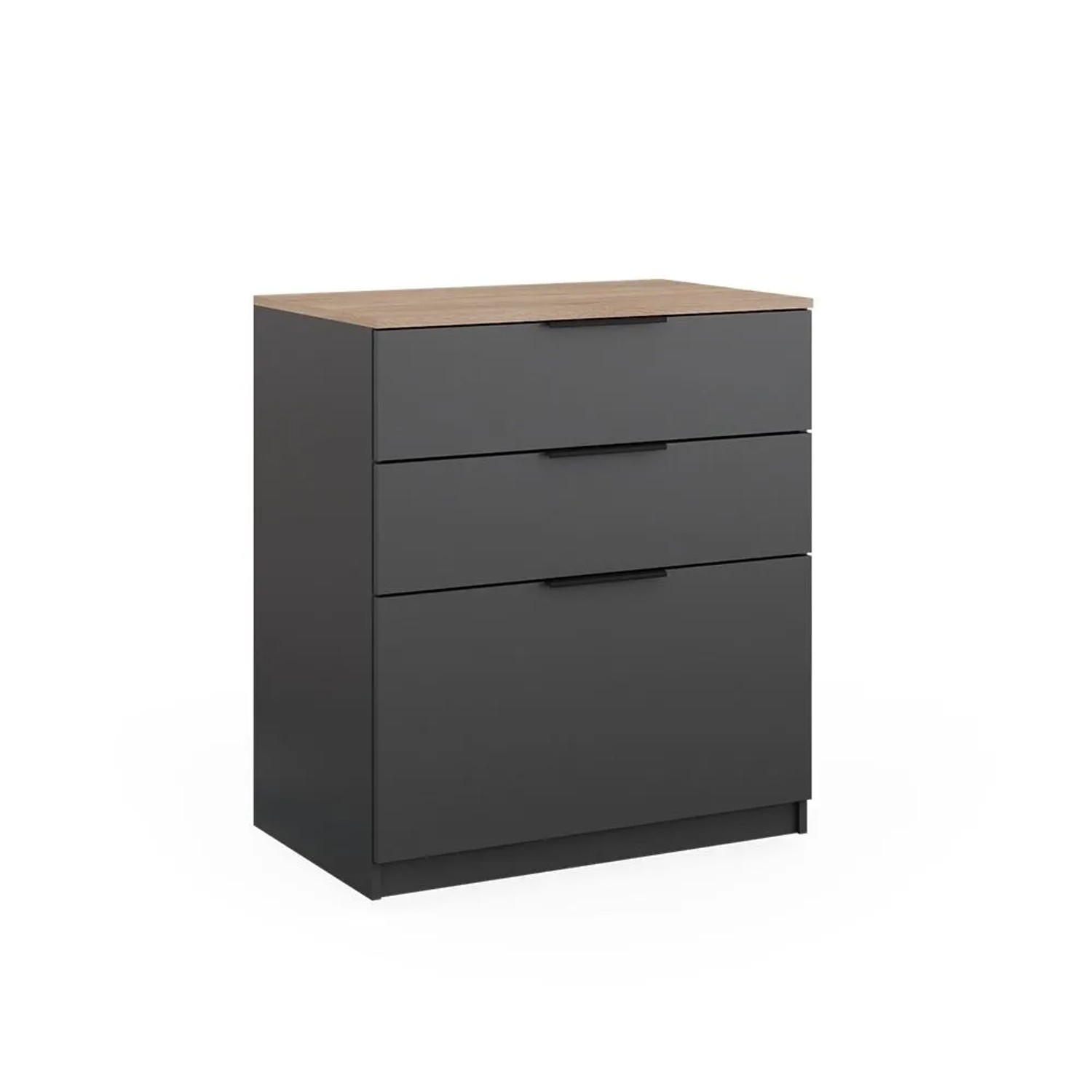 Vicco Kommode Betti Anthrazit Sonoma 50 x 90 Art Nr 40611