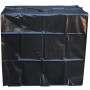 Schwarze UV-Schutzfolie für 1000 l IBC Tank. Schützt vor Algenbildung und UV-Strahlung.
