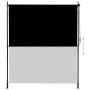 Anthrazitfarbenes vidaXL Außenrollo 200x270cm für Balkon & Terrasse.