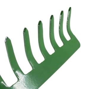 Galaflor Gartenrechen aus Stahl 18 Zinken 45 cm