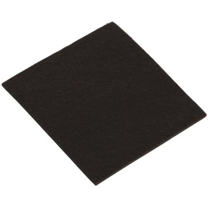 Selbstklebende Filzgleiter, 16 Stück, 22x22mm, für Möbel und Oberflächenschutz.