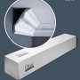 ORAC DECOR C219 LUXXUS Zierleisten Set, 7 Stuckprofile, 14 m, weiß, für Decke und Wand.