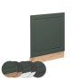 Vicco Frontblende Grün-Gold/Eiche für Küchenschrank, Landhausstil, 60 cm.