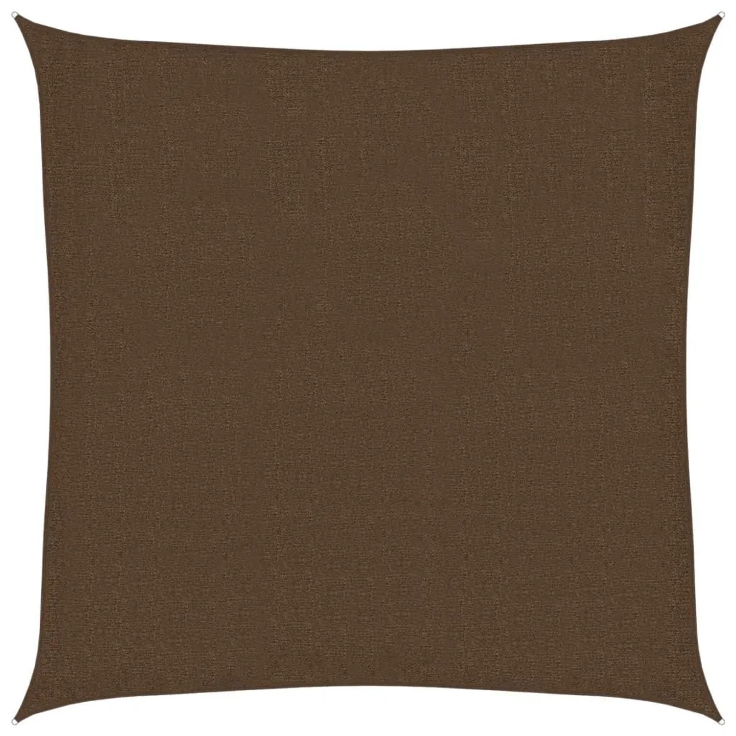 vidaXL Sonnensegel 160 g/m² Braun 3x3 m HDPE 311769 günstig online kaufen