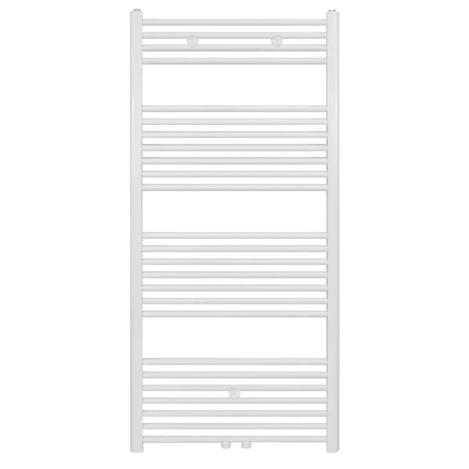 Belrad Badheizkörper Mittelanschluss Weiß 1400 X 600 HxB 754W günstig online kaufen