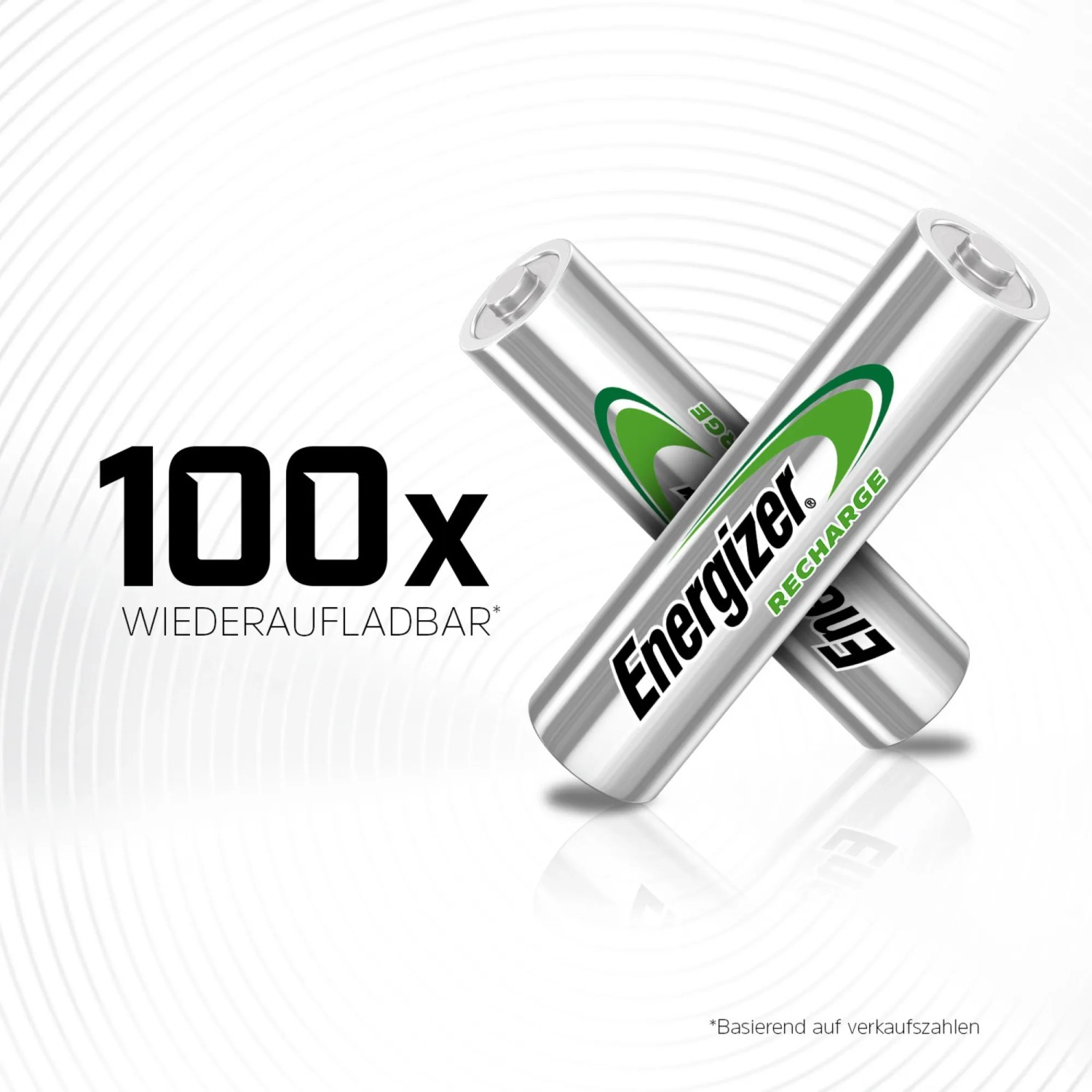 Zwei Energizer Extreme AAA Akkus, wiederaufladbare Micro Batterien.