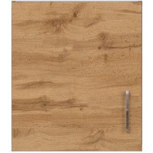 Held Möbel Hängeschrank Sorrento in Wotaneiche Optik mit Metallgriff, passend für jede Küche.