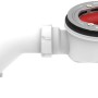 Ablaufgarnitur Tasso SF60 für Duschwanne Ø 90 mm, ohne Abdeckung.