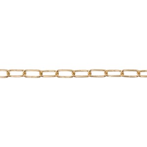 Conacord Ringkette Stahl Ø 2 mm x 16 mm Messing Meterware