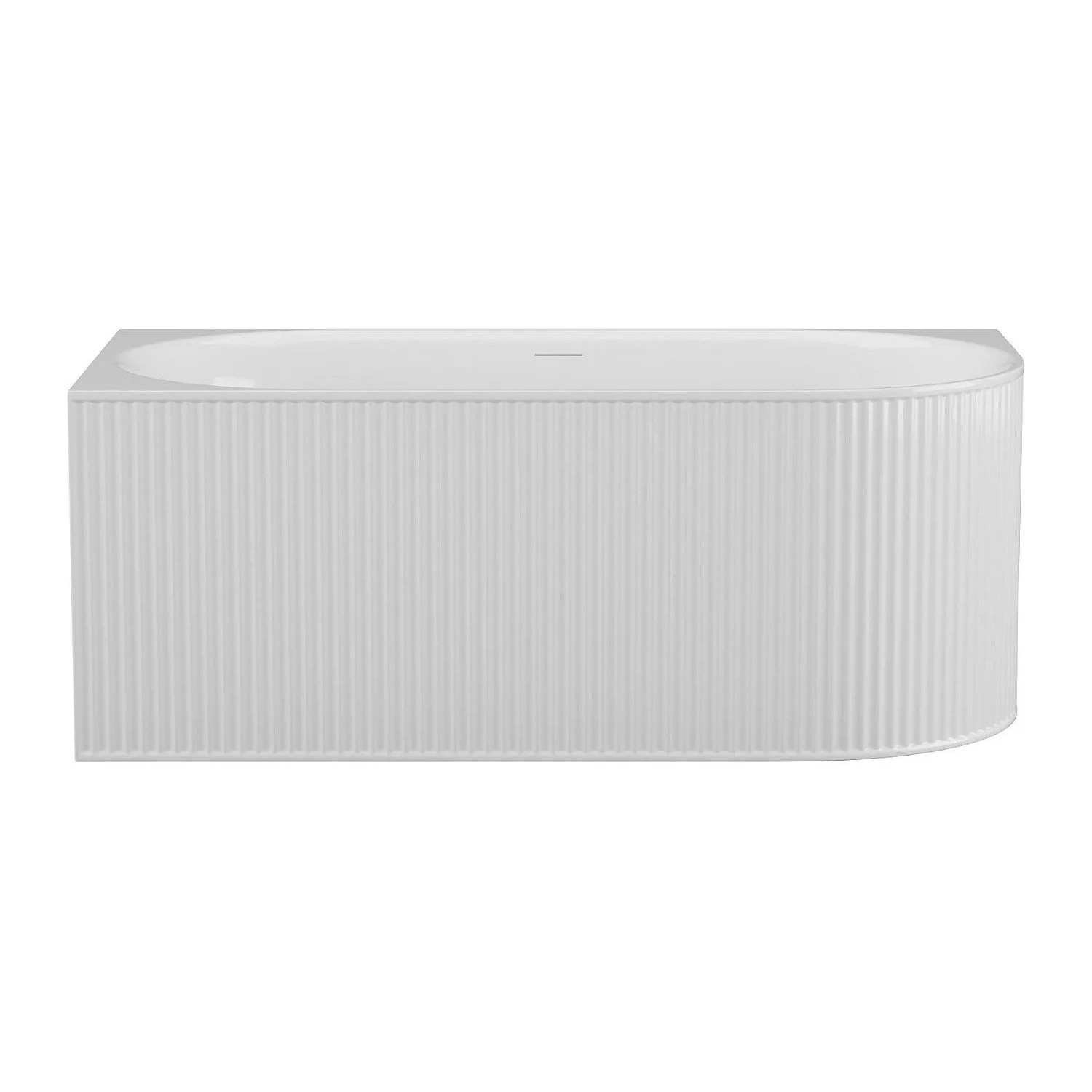 Vente-unique Badewanne Standard Barbori Weiß 150 cm