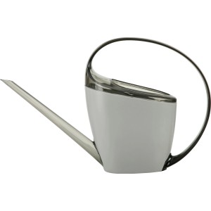 Scheurich Gießkanne Loop Grey, 1,4 l, aus Kunststoff mit langem Auslauf.