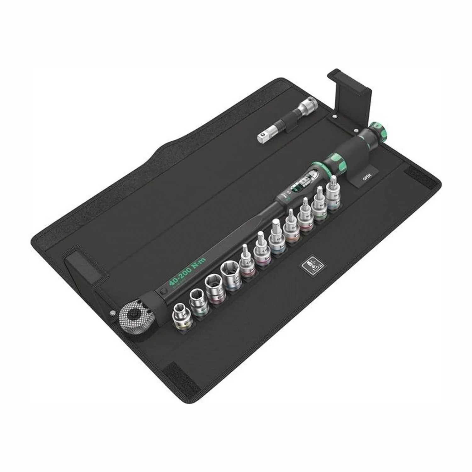 Wera Drehmomentschlüsselset Click Torque C 3 Set 1 13Tlg  40 200 Nm 1 2 Zoll 5075680001