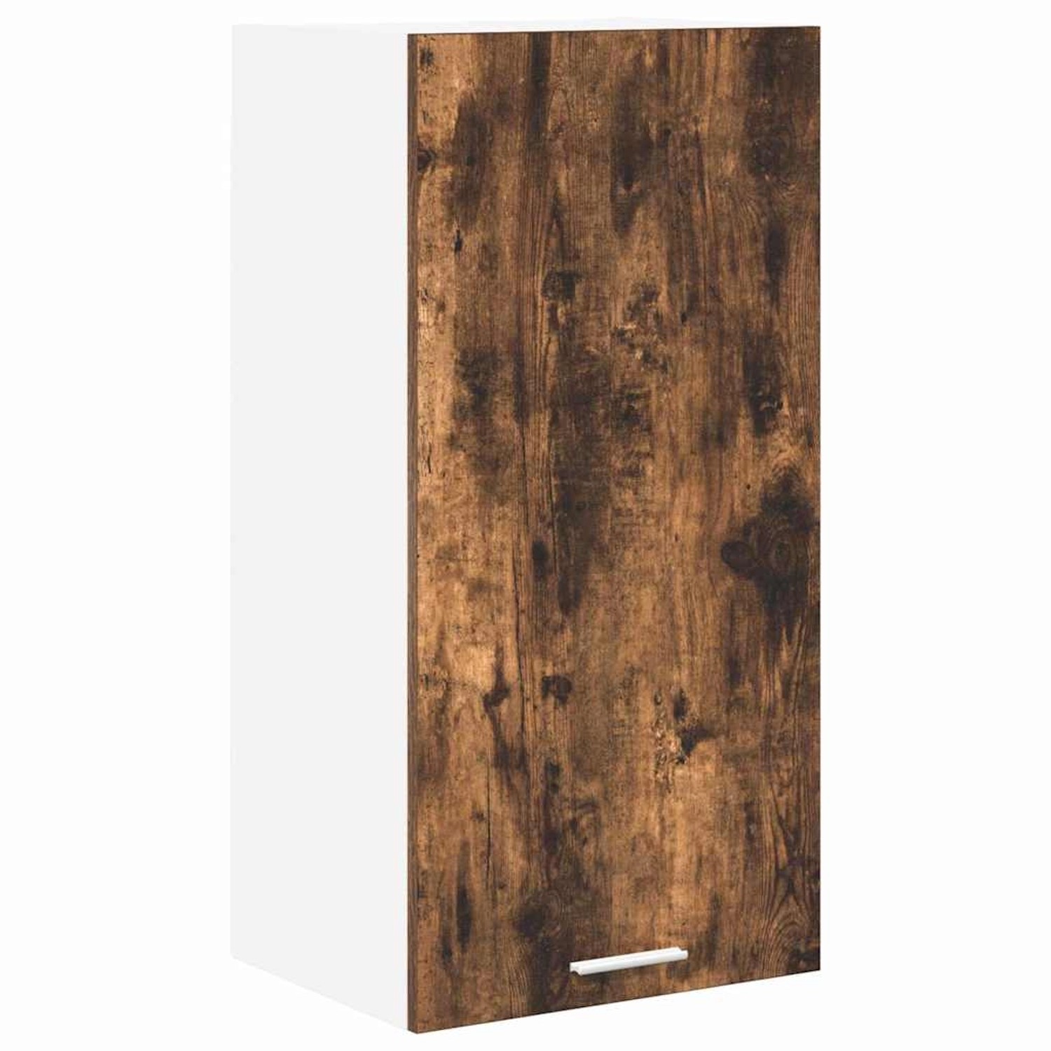 vidaXL Hängeschrank Riga Geräucherte Eiche und Weiß 40 x 31 x 80 cm 884262 günstig online kaufen