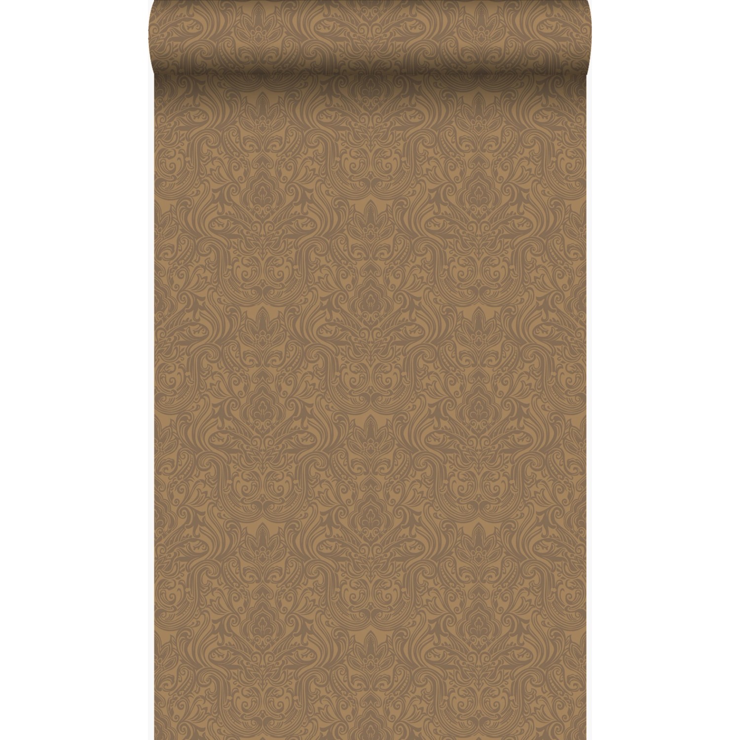 Origin Wallcoverings Tapete Ornamente Bronze 53 cm x 10,05 m 346533 günstig online kaufen