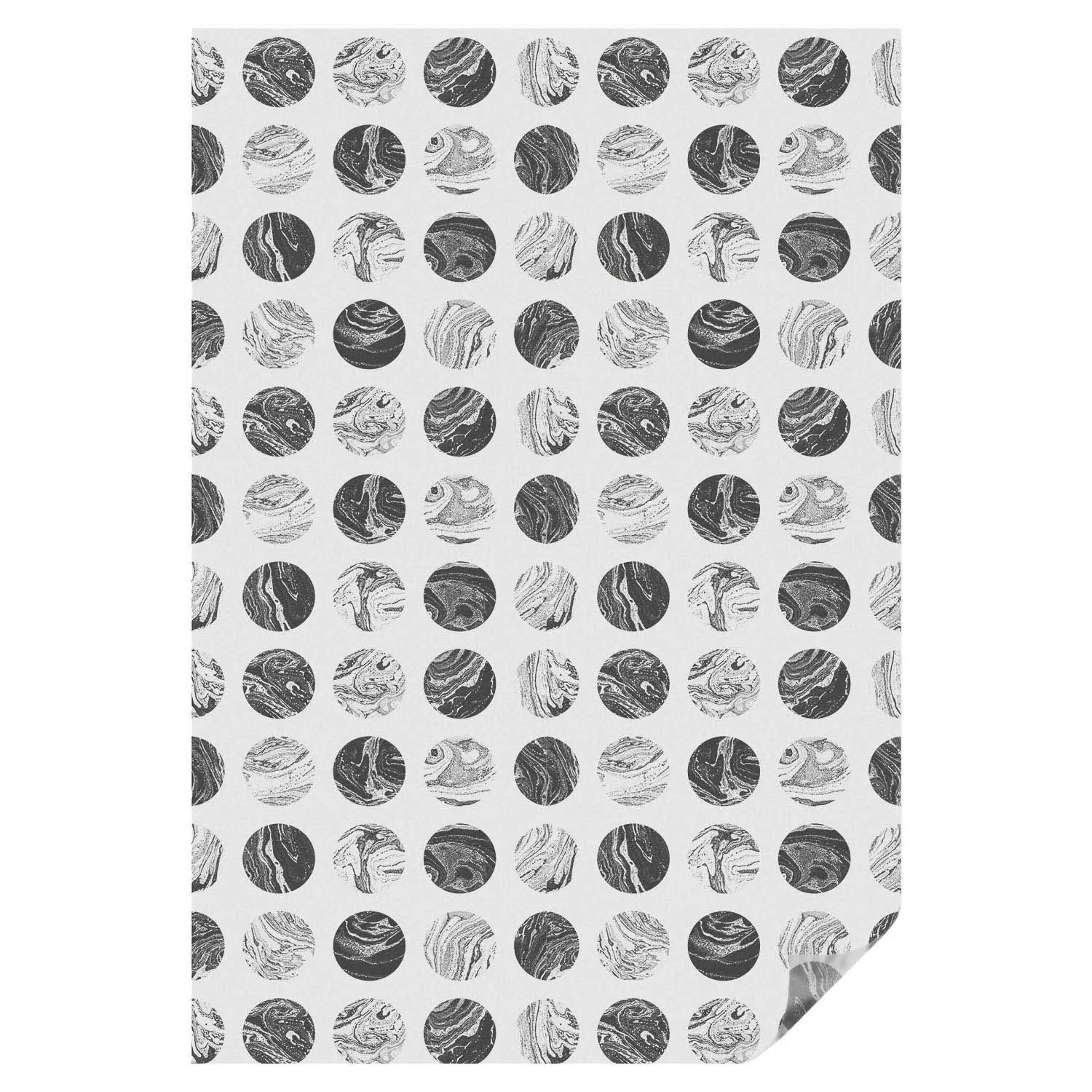 Tulup Buntglasfolie Marmor Eleganz Fensterfolie Buntglas Selbstklebend 100x günstig online kaufen