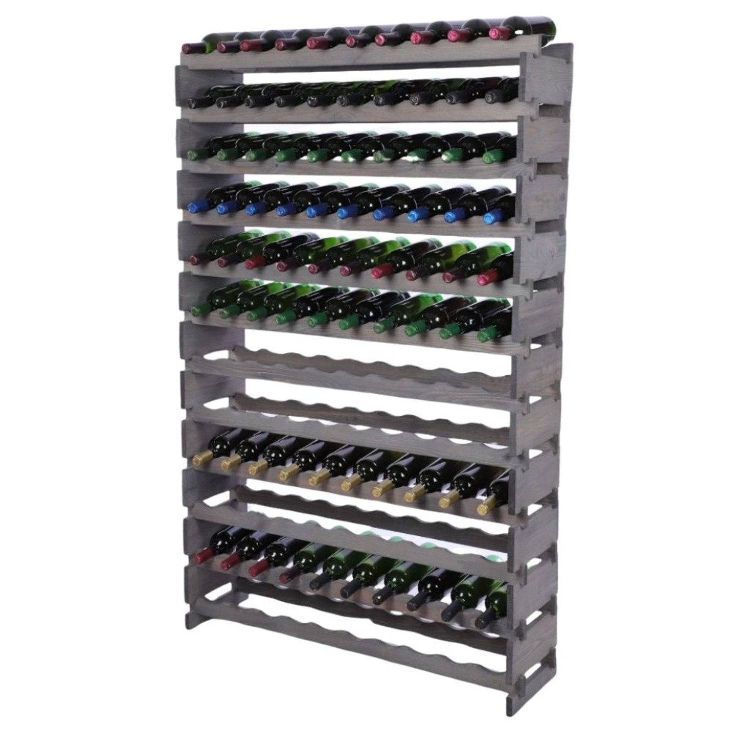 PROREGAL Weinregal VINOTECA FLEX PRO HxBxT 163x103x28cm 120 Flaschen Auf 12 günstig online kaufen