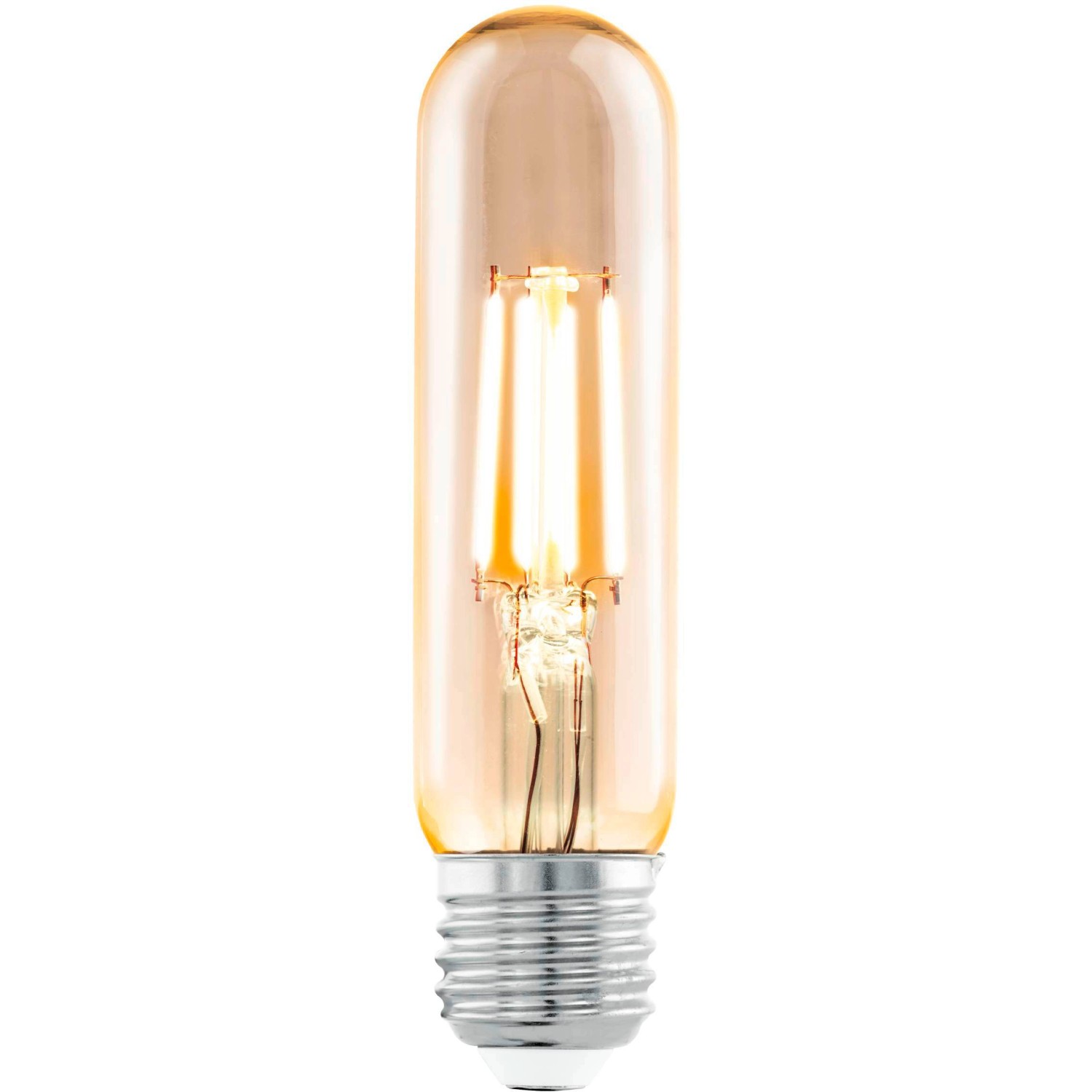 Thumbnail - Eglo LED-Leuchtmittel E27 Röhrenform 4 W Warmweiß 270 lm 12,5 x 3,2 cm (H x Ø)