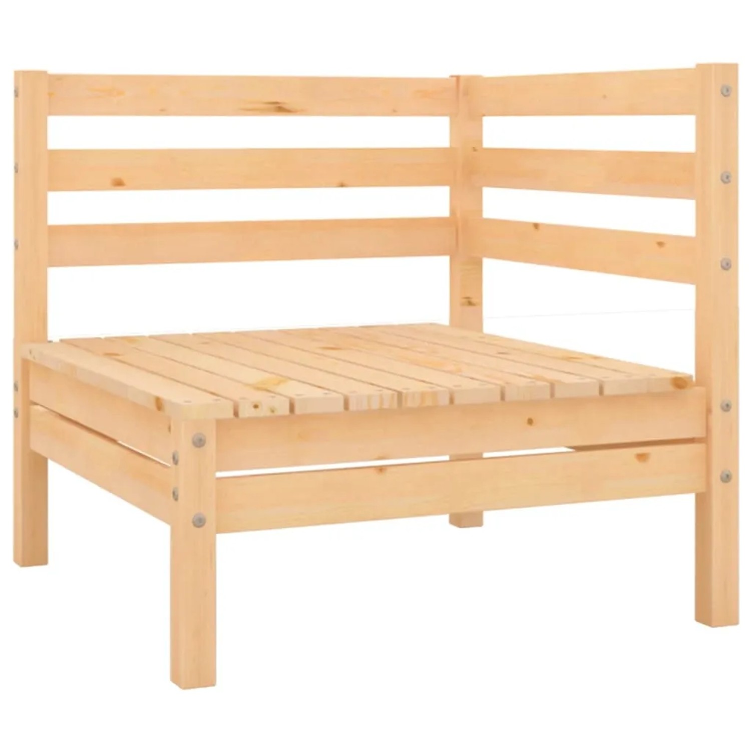 vidaXL 4-tlg Garten-Lounge-Set Massivholz Kiefer Modell 11