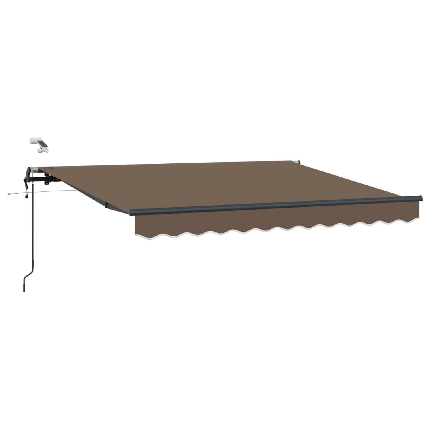 vidaXL Markisenstoff Taupe 500 x 300 cm Polyester 3426344