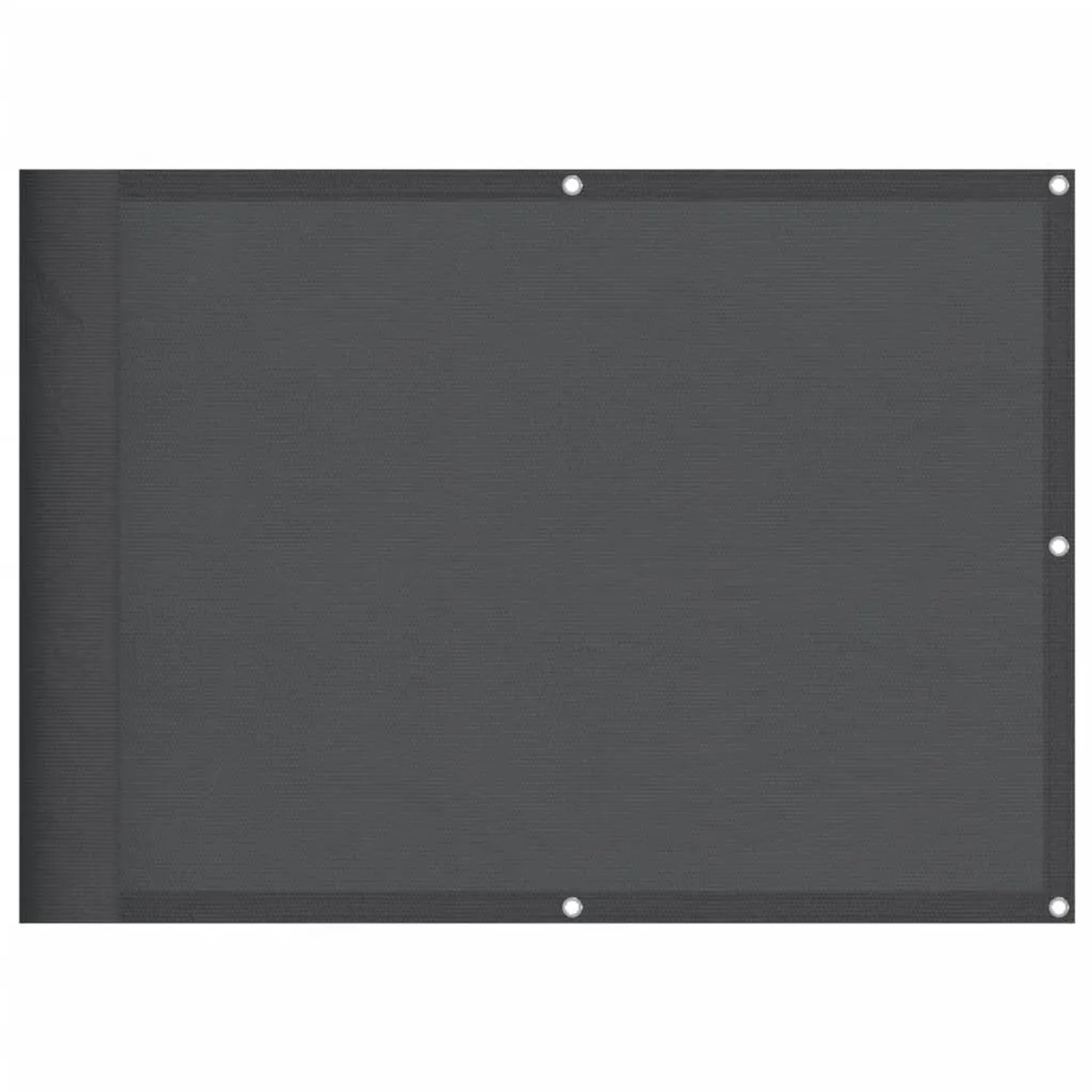 vidaXL Balkon-Sichtschutz Anthrazit 75x700 cm 100 % Polyester-Oxford 4000046