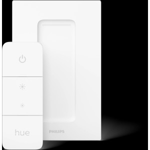 Philips Hue Dimmer mit Halterung, zur Steuerung von Hue Leuchten.