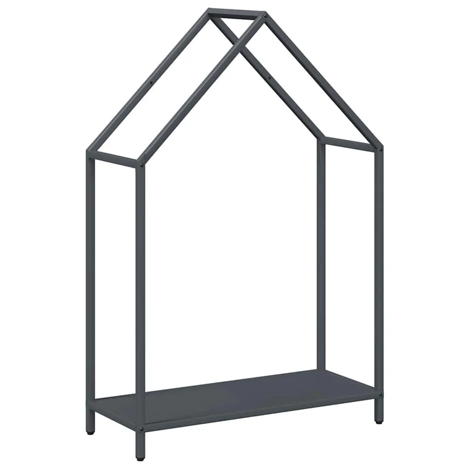 vidaXL Brennholzregal Anthrazit 60x25x90 cm Kaltgewalzter Stahl 864309