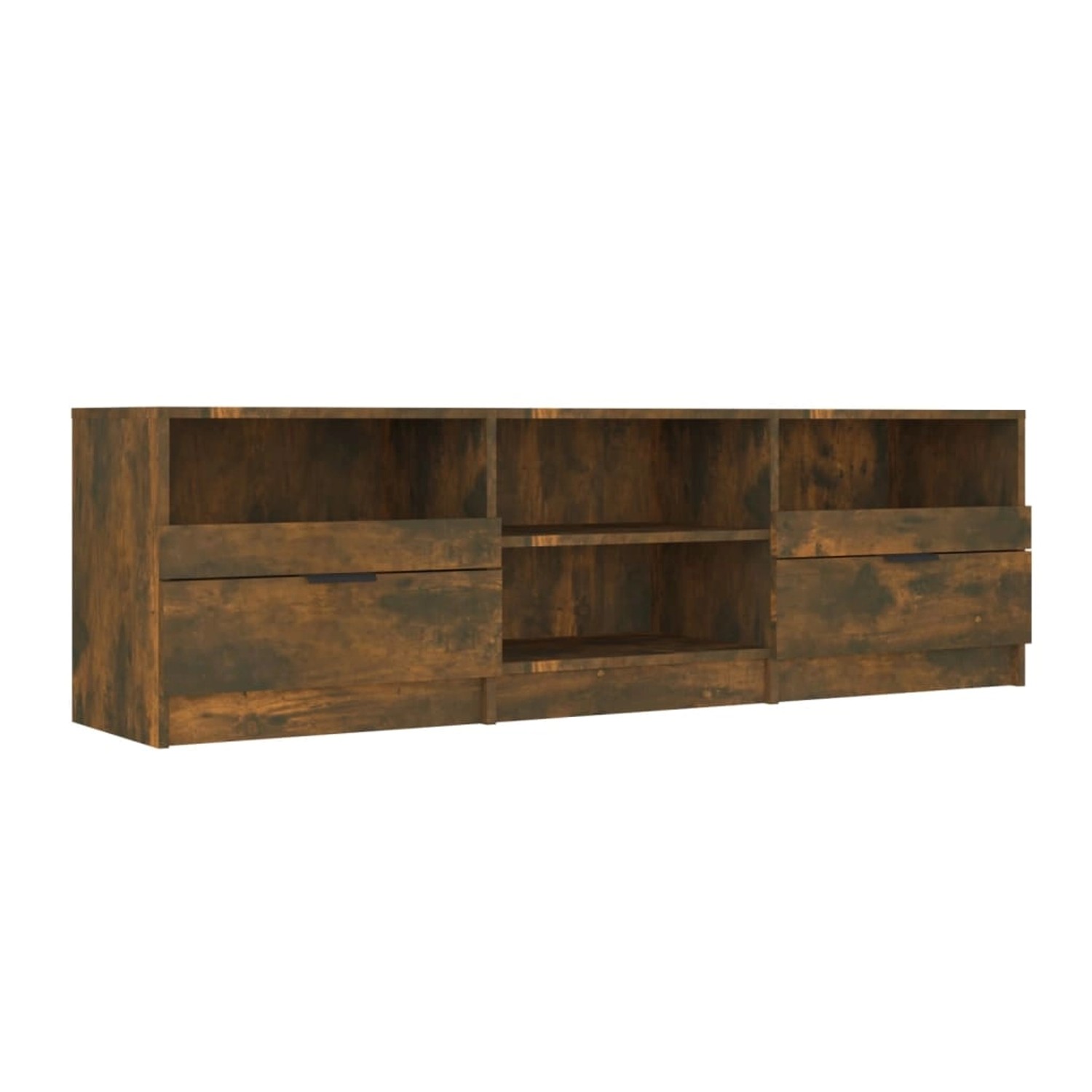 vidaXL TV-Schrank Räuchereiche 150x33,5x45 cm Holzwerkstoff 817114 günstig online kaufen