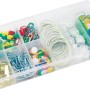 305-teiliges Haushaltshelfer-Set in Sortierbox: Büroklammern, Nägel, Gummis, Reißnägel und mehr.