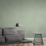 A.S. Création Vliestapete Greenery Uni, strukturiert in Mintgrün an Wand im Wohnraum.