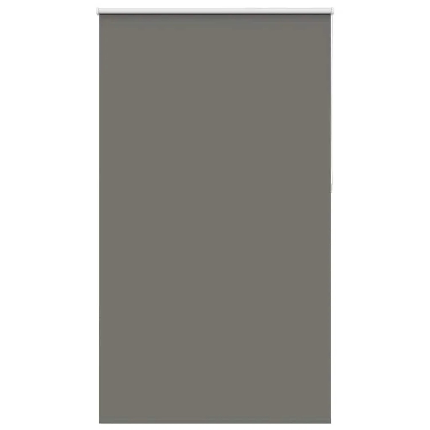 vidaXL Verdunkelungsrollo Grau 125x210cm Stoffbreite 121,6cm Polyester 4011 günstig online kaufen