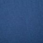Nahaufnahme des blauen Stoffbezugs vom vidaXL 3-Sitzer Sofa Modell 4.