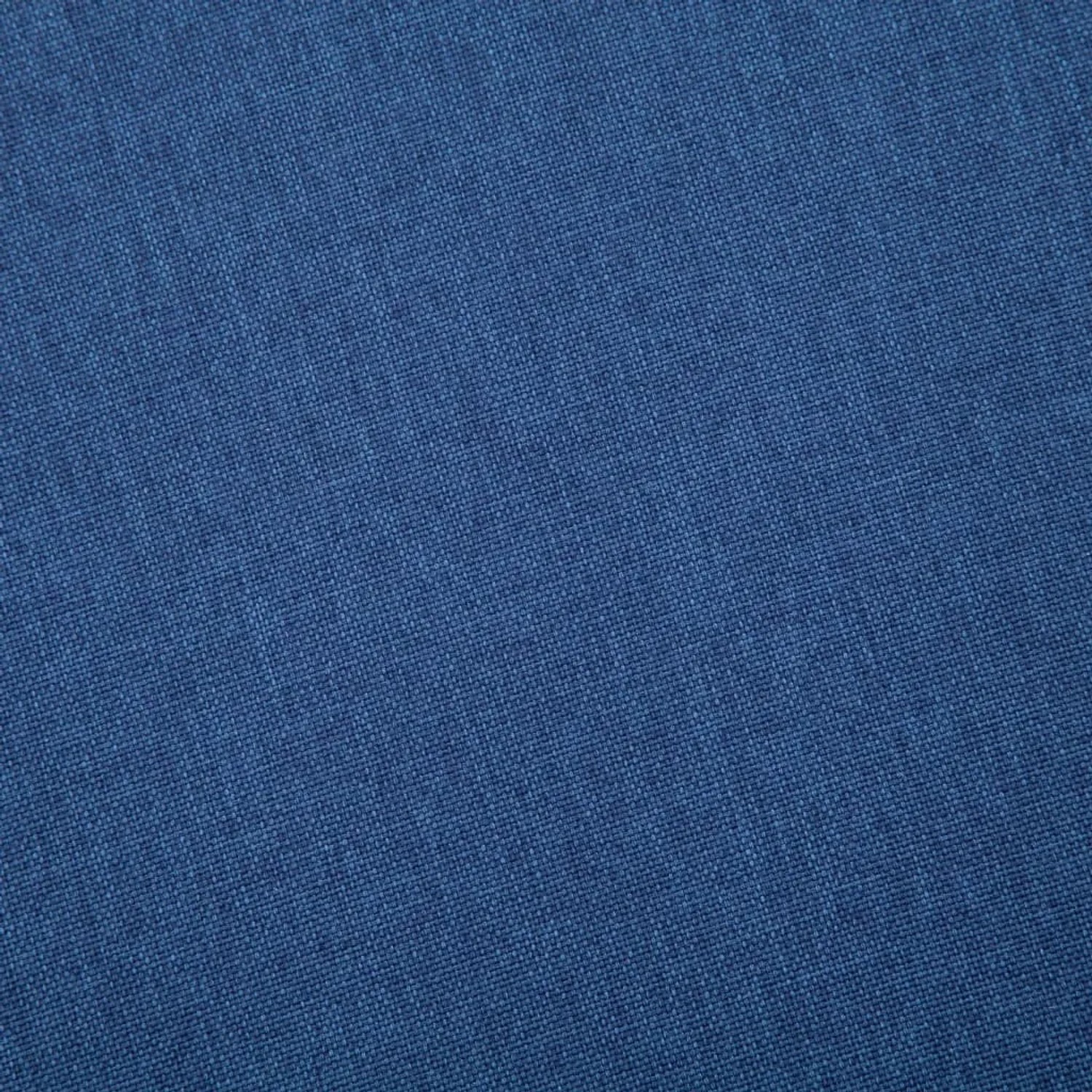 Nahaufnahme des blauen Stoffbezugs vom vidaXL 3-Sitzer Sofa Modell 4.