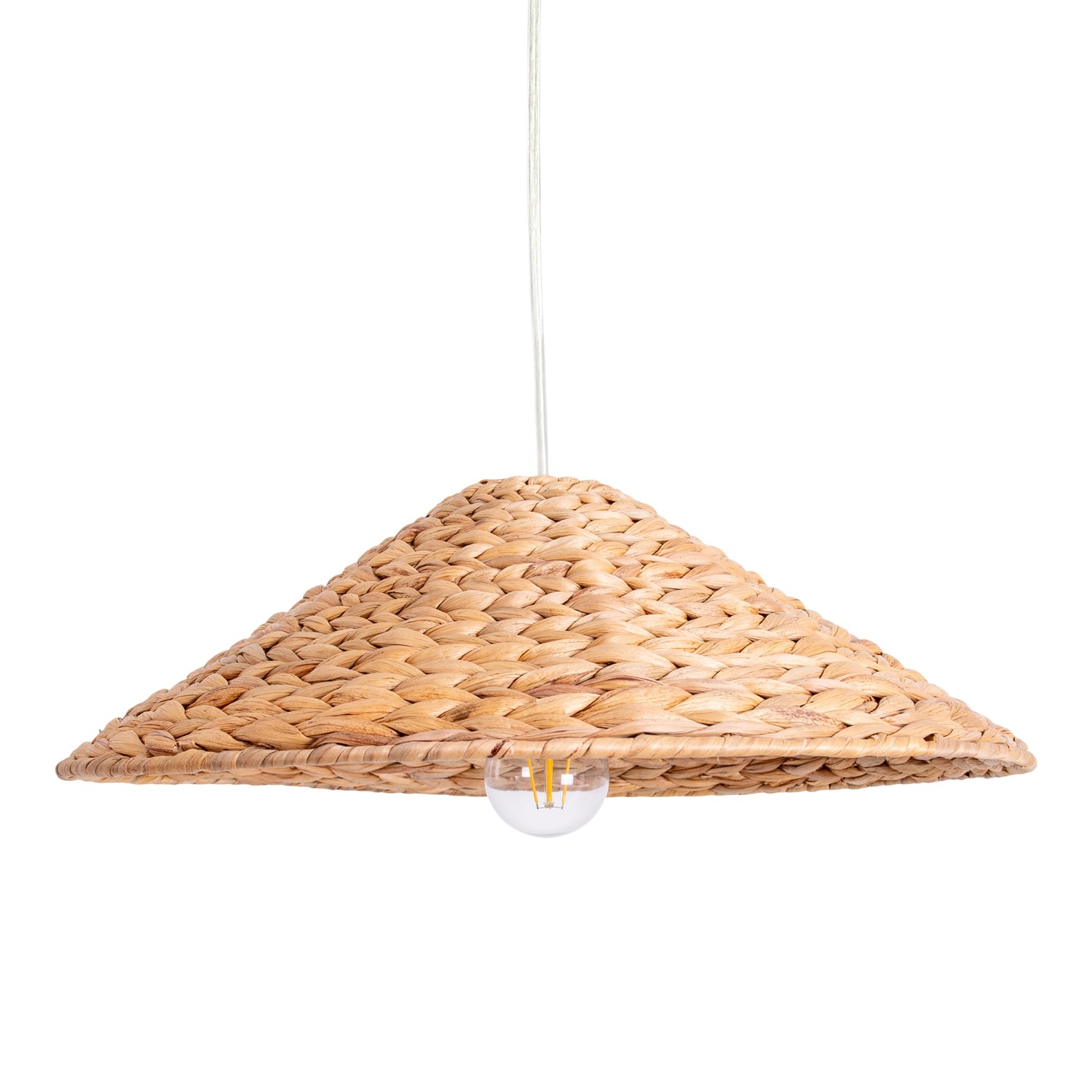 Näve Pendelleuchte Korb Natur Ø 45 cm x 124 cm günstig online kaufen