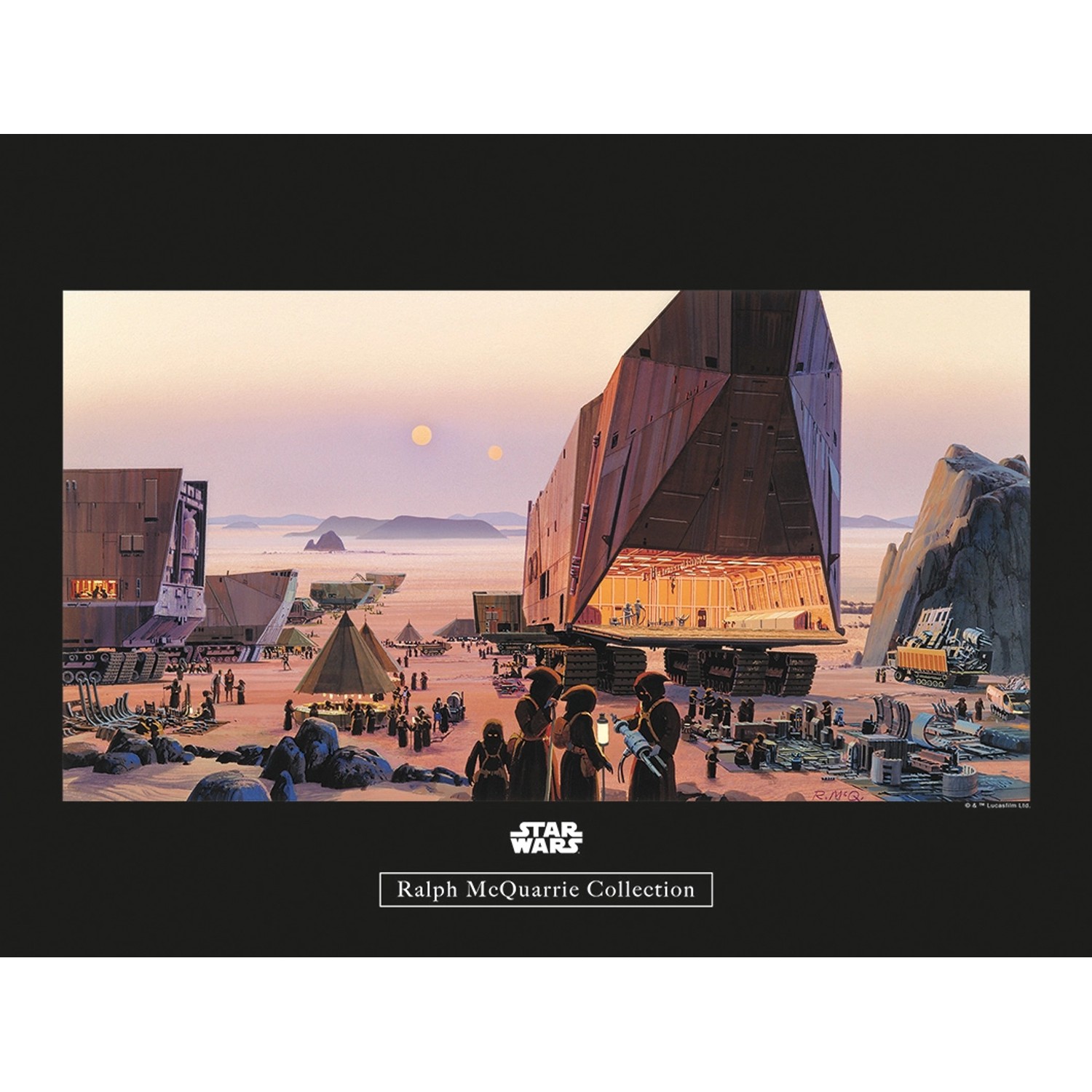 Komar Wandbild Star Wars Market 40 x 30 cm