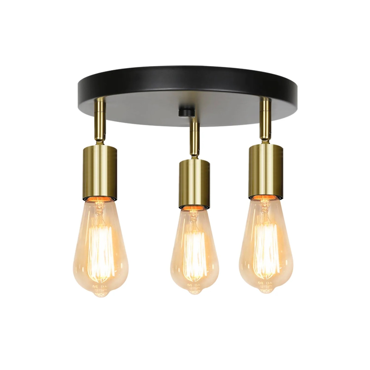 NETTLIFE Deckenleuchte aus Metall L24cmGoldfarbe NETTLIFE Deckenleuchte aus Metall L52cm Gold