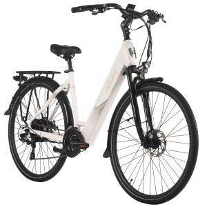 ADORE E-Trekkingbike 28 Zoll Alu Trekking E-Bike ATR-180 Heckmotor 50NM 15Ah Glacier White
