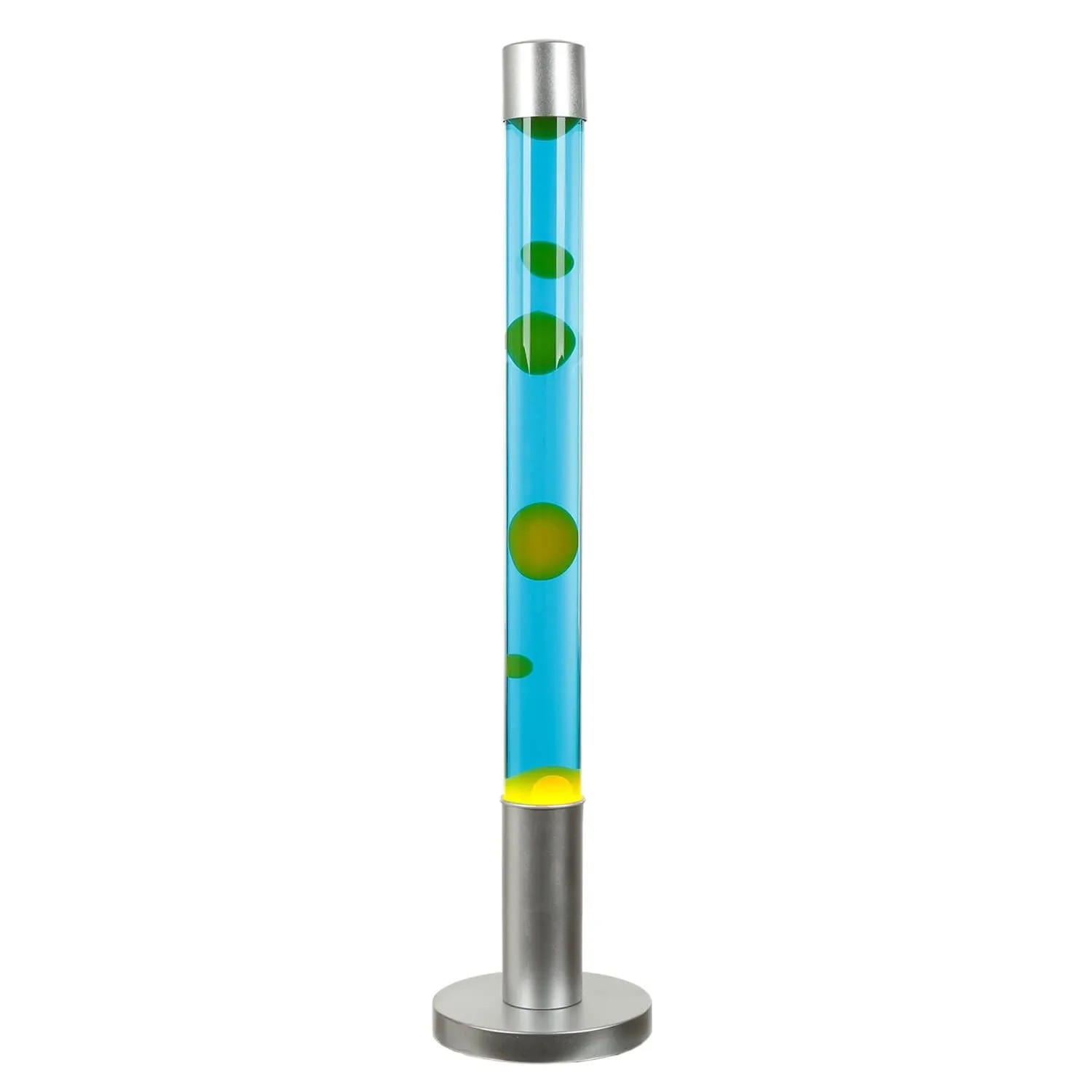 EASYLIGHT Lavalampe Grün Blau 76 cm Hoch mit Leuchtmittel Alan