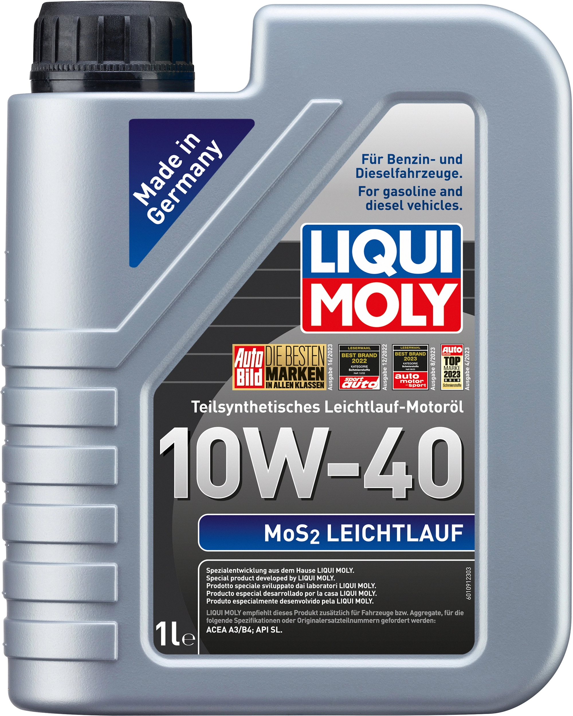 Liqui Moly MoS2 Leichtlauf 10W-40 1 l kaufen bei OBI
