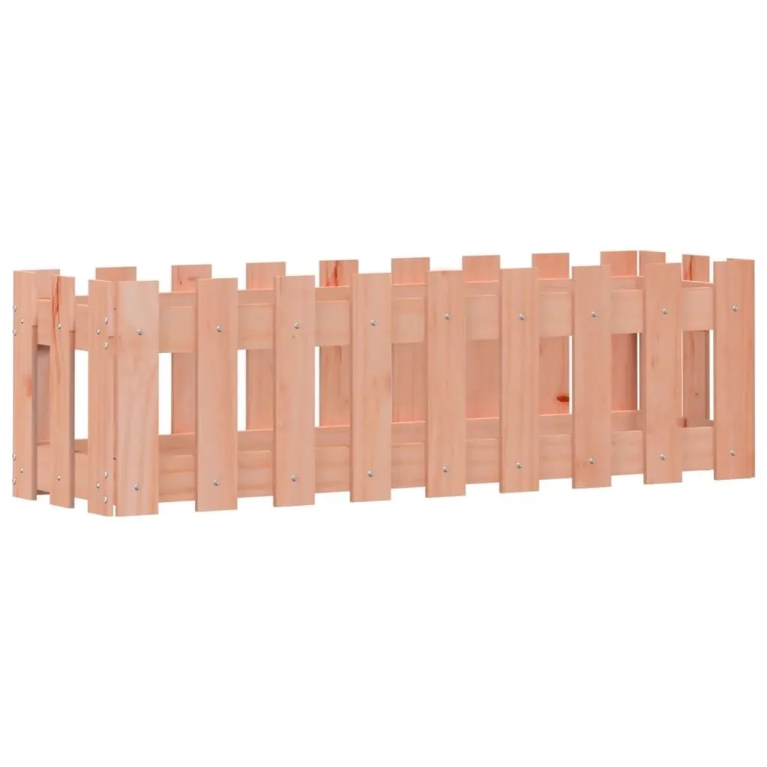 vidaXL Hochbeet Lattenzaun-Design 100x30x30 cm Massivholz Douglasie 832475 günstig online kaufen