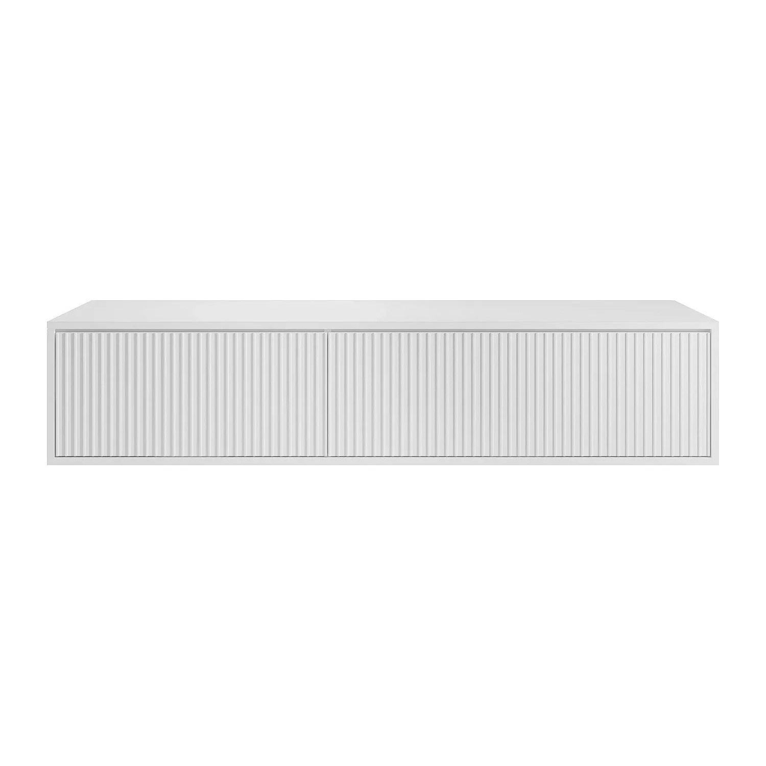 Vente-unique Waschbeckenunterschrank Arnega Weiß 150 cm