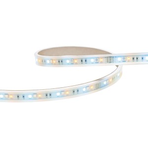 Flexibler HmIP Lightstrip, 1 m, für Hausautomation, mit weißen und farbigen LEDs.