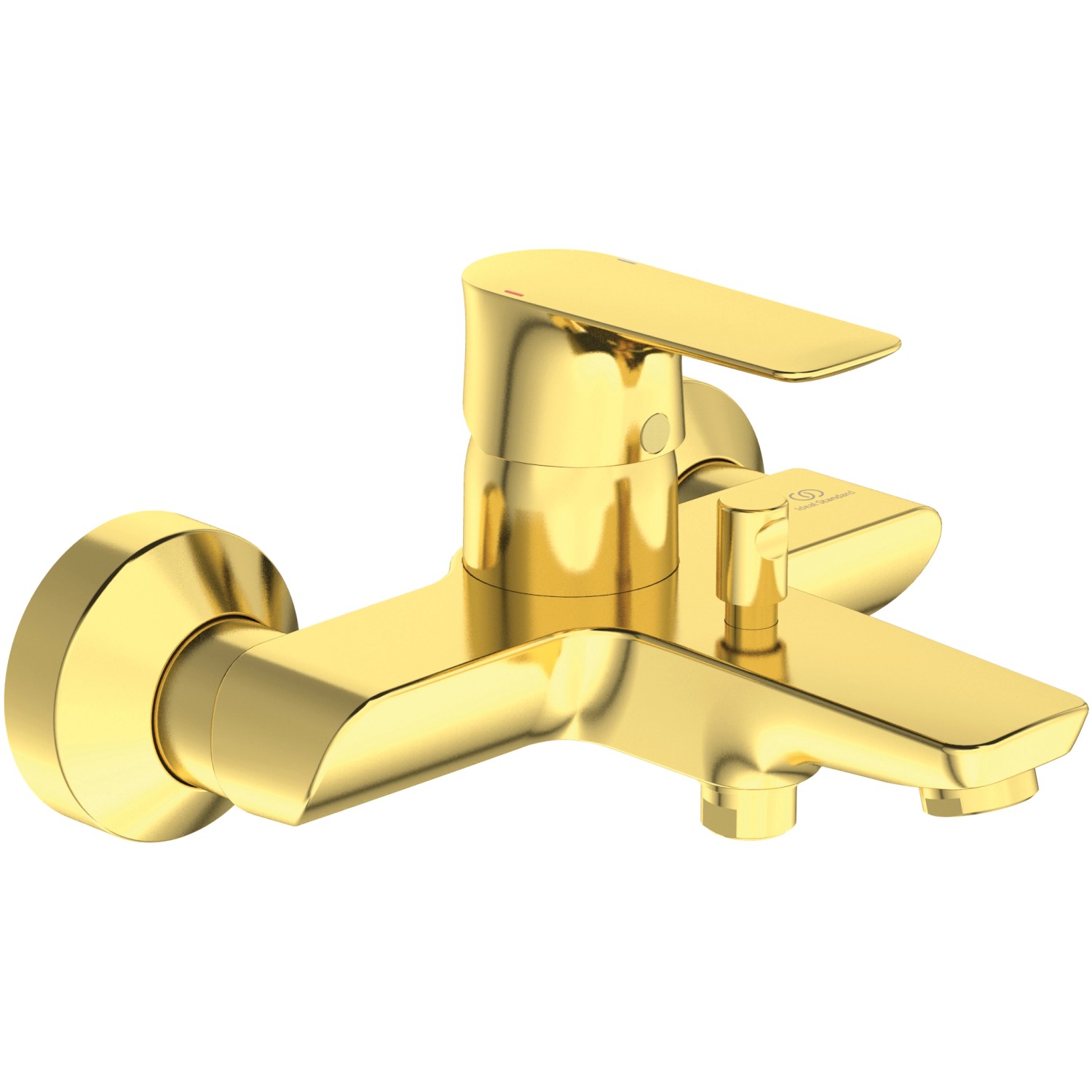 Ideal Standard Badearmatur Connect Air Aufputz Brushed Gold günstig online kaufen