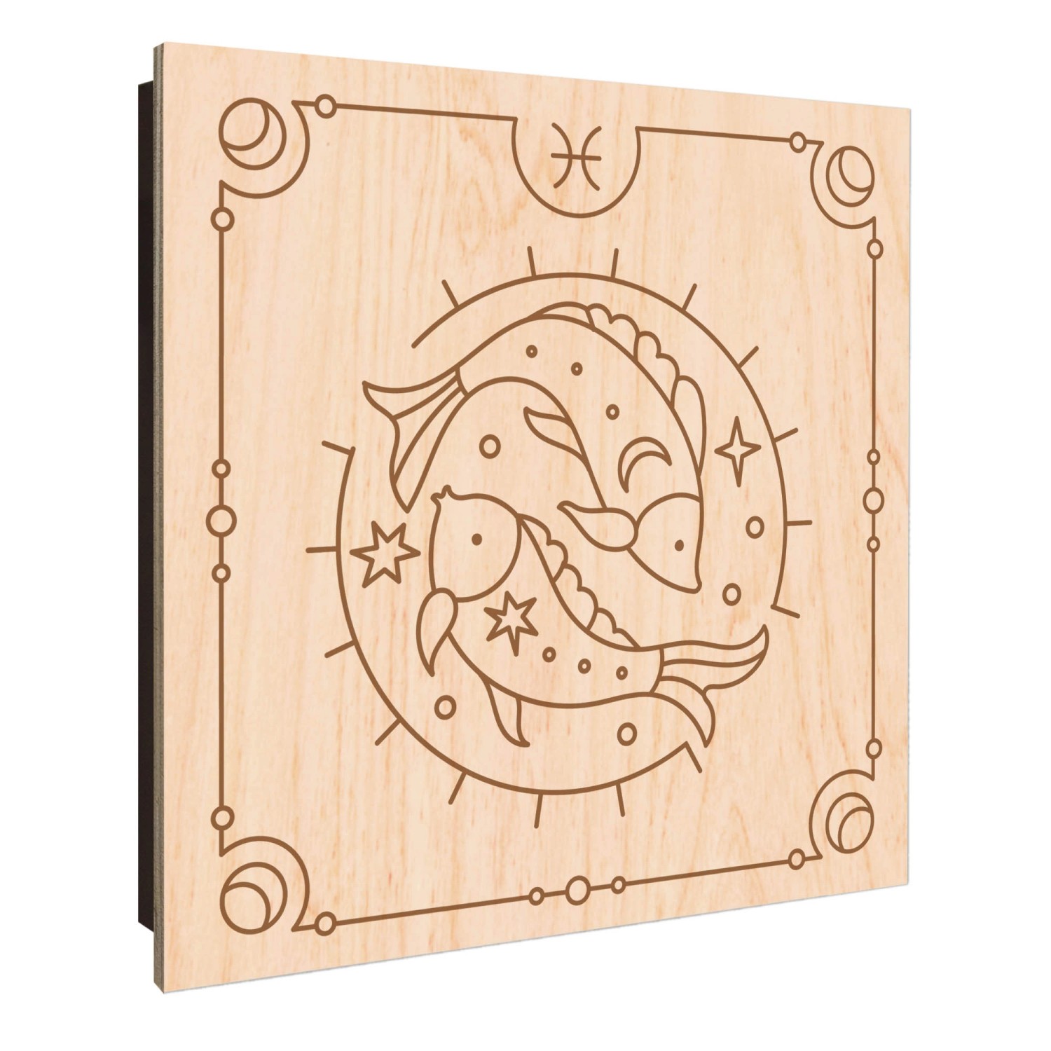 Banjado Großer Schlüsselkasten Holz 30x30cm Schwarz Scharnier Links 50 Hake günstig online kaufen